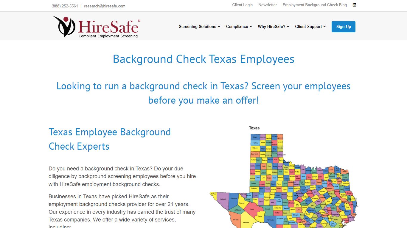 Texas Background Check | Pre-Employment Background Checks